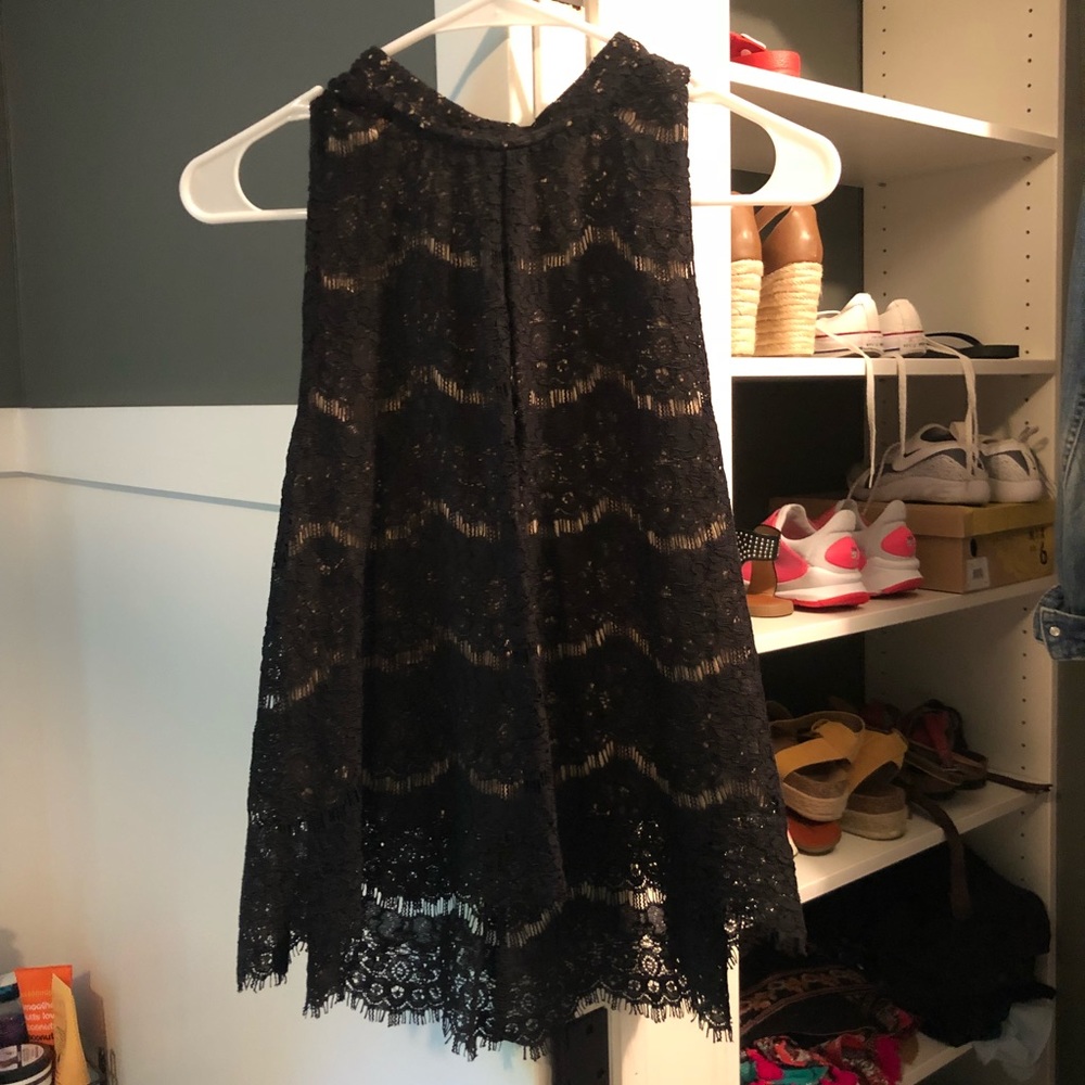high neck tank top